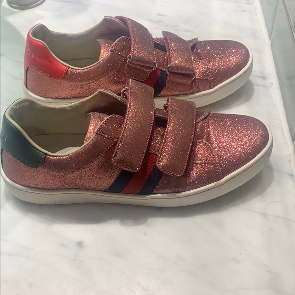 Girls Gucci Gym Shoes